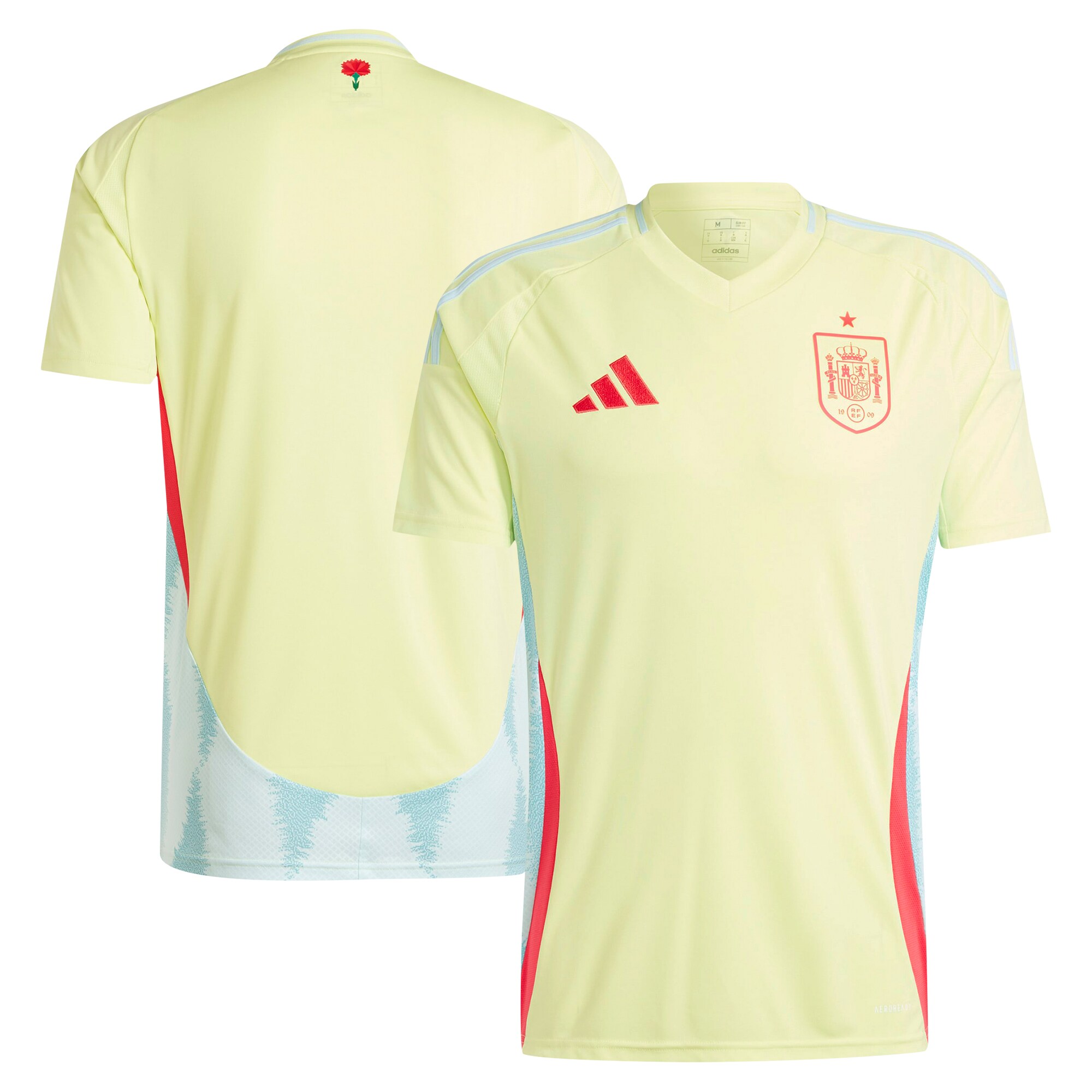 spain national team adidas 2024 away replica jersey – yellow Collection | Australia Football Jerseys And World Cup Kits