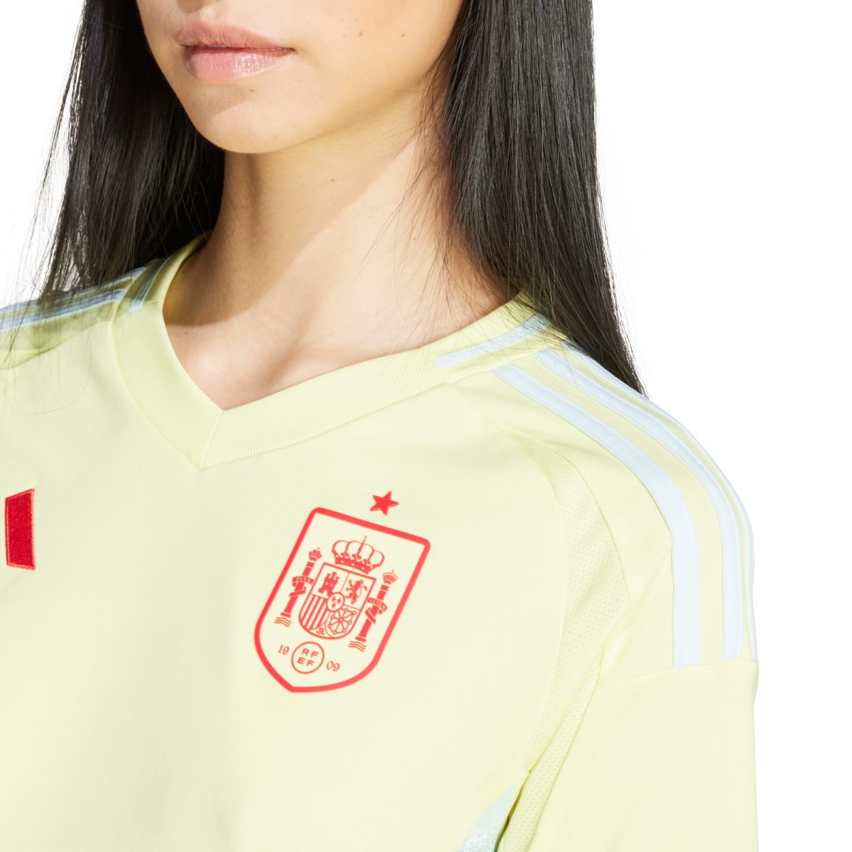 spain national team adidas womens 2024 away replica jersey – yellow Collection | Australia Football Jerseys And World Cup Kits