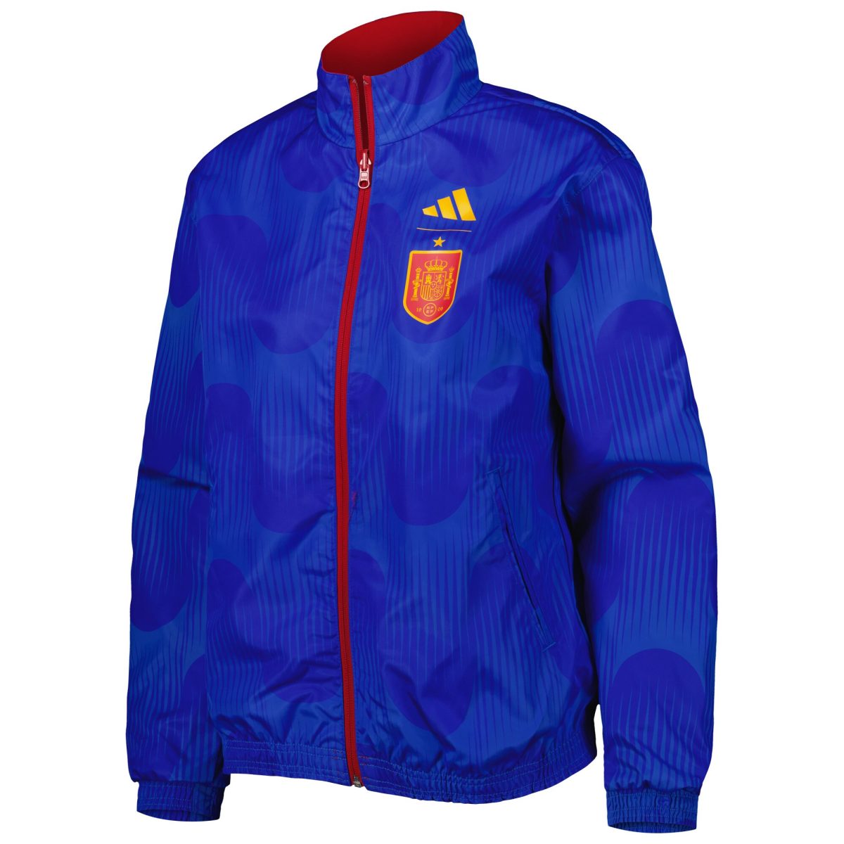spain national team adidas womens anthem aeroready reversible full-zip jacket – redblue Collection | Australia Football Jerseys And World Cup Kits