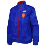spain national team adidas womens anthem aeroready reversible full-zip jacket – redblue Collection | Australia Football Jerseys And World Cup Kits