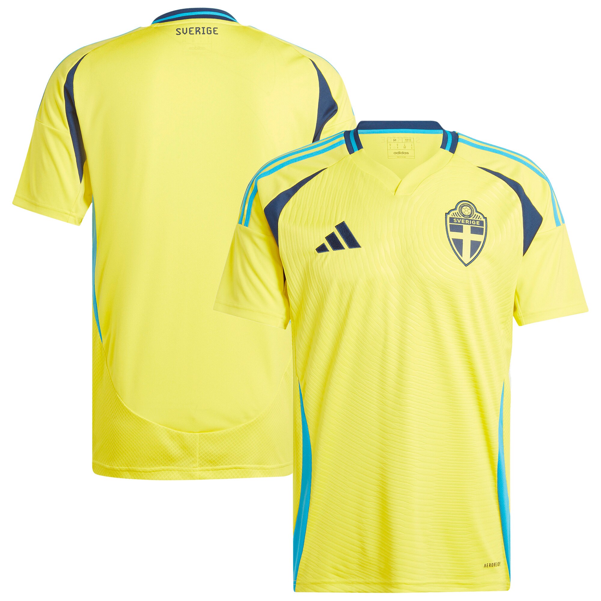 sweden national team adidas 2024 home replica jersey – yellow Collection | Australia Football Jerseys And World Cup Kits