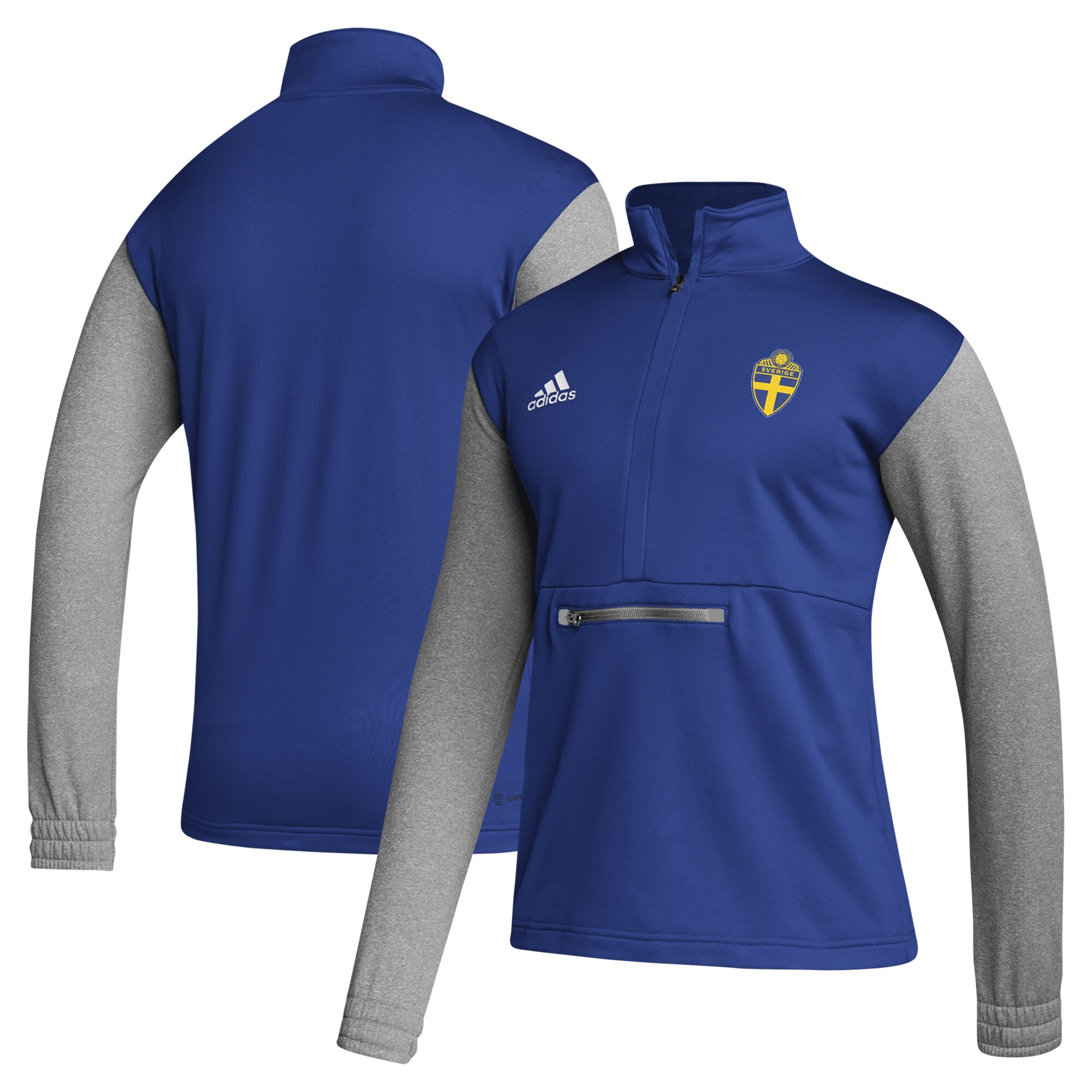 sweden national team adidas team crest pullover hoodie – royal Collection | Australia Football Jerseys And World Cup Kits