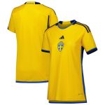 sweden national team adidas womens 202223 home replica jersey – yellow Collection | Australia Football Jerseys And World Cup Kits