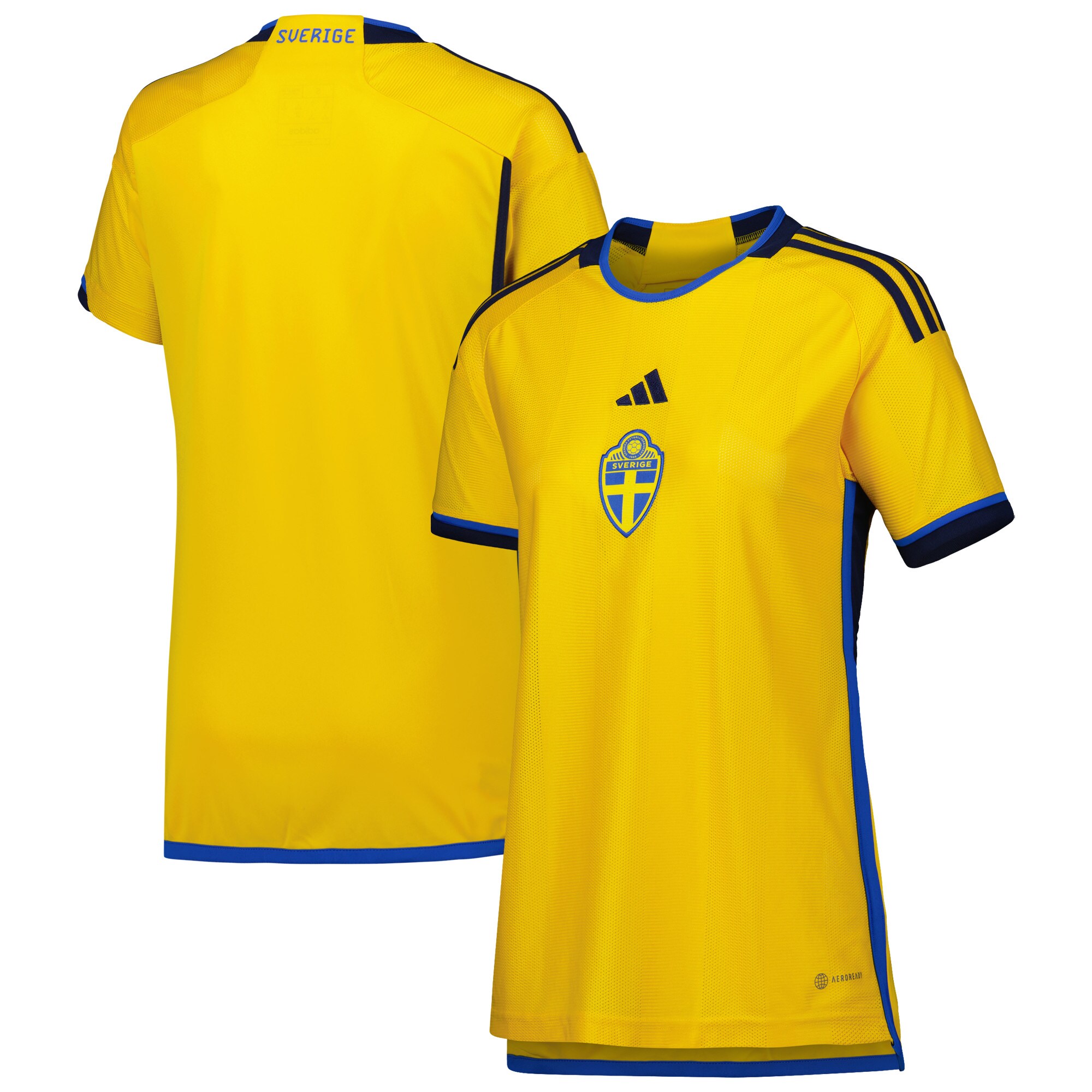sweden national team adidas womens 202223 home replica jersey – yellow Collection | Australia Football Jerseys And World Cup Kits