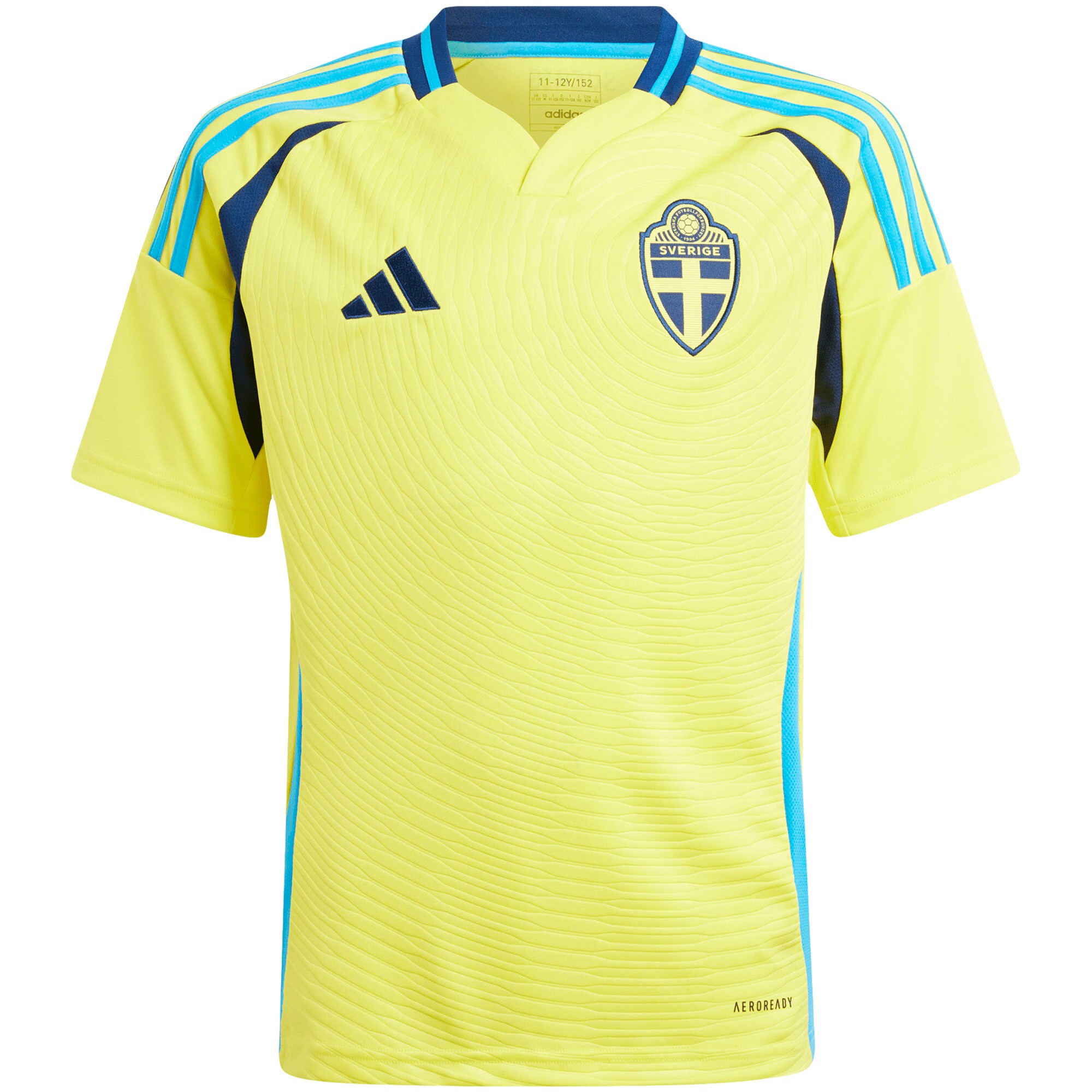 sweden national team adidas youth 2024 home replica jersey – yellow Collection | Australia Football Jerseys And World Cup Kits