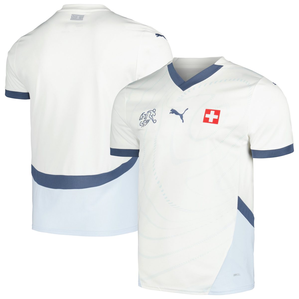 switzerland national team puma 2024 away replica jersey – white Collection | Australia Football Jerseys And World Cup Kits