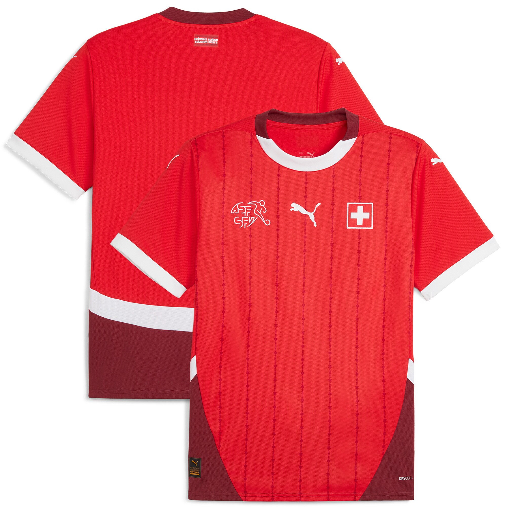 switzerland national team puma 2024 home replica jersey – red Collection | Australia Football Jerseys And World Cup Kits