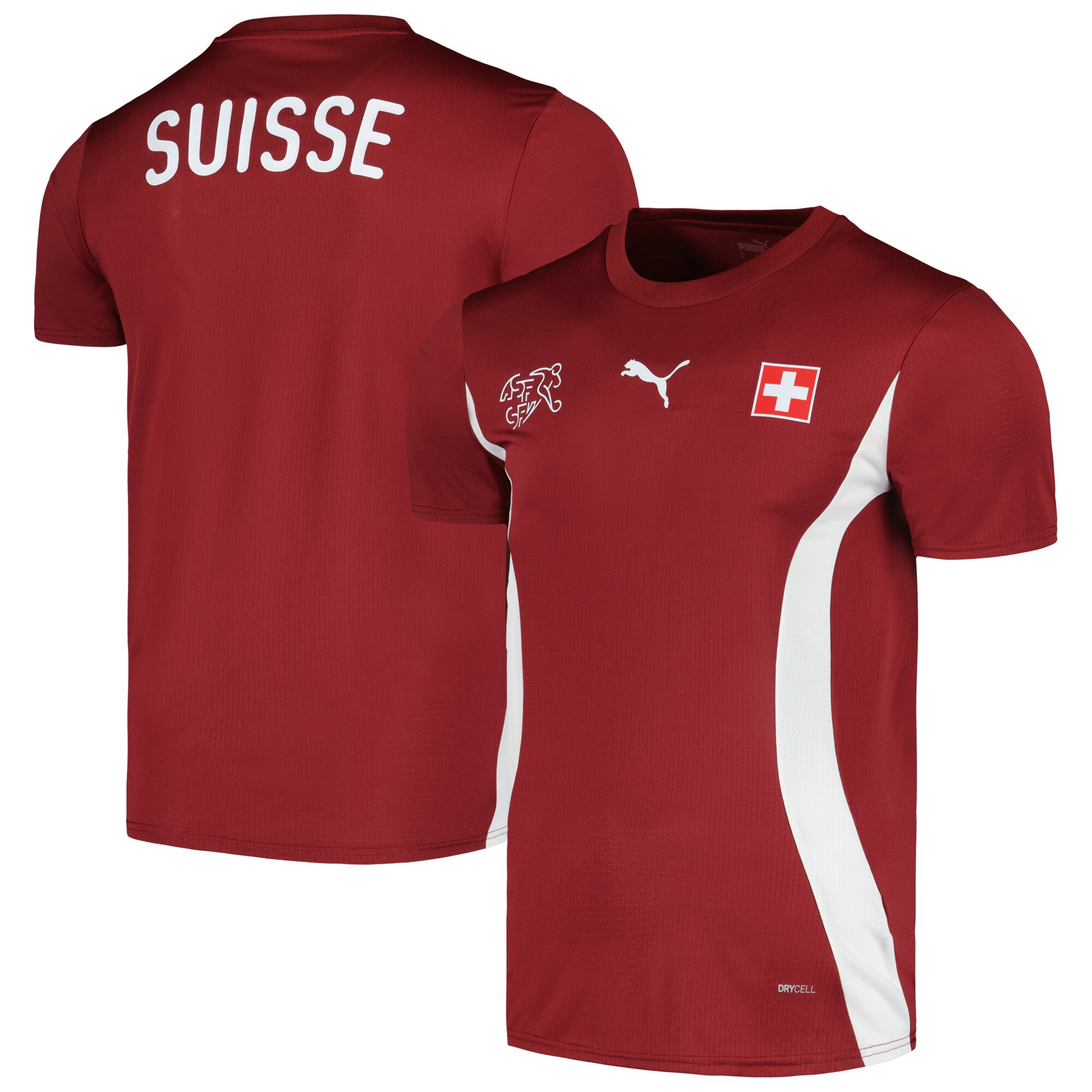 switzerland national team puma 2024 pre-match jersey – red Collection | Australia Football Jerseys And World Cup Kits