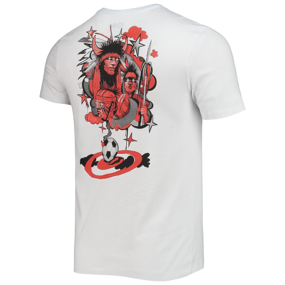 trinidad and tobago national team warrior star t-shirt – white Collection | Australia Football Jerseys And World Cup Kits